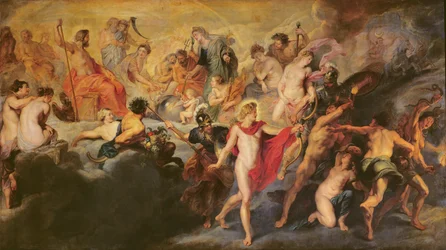 Der Medici-Zyklus: Rat der Götter für die spanische Ehe, 1621-25